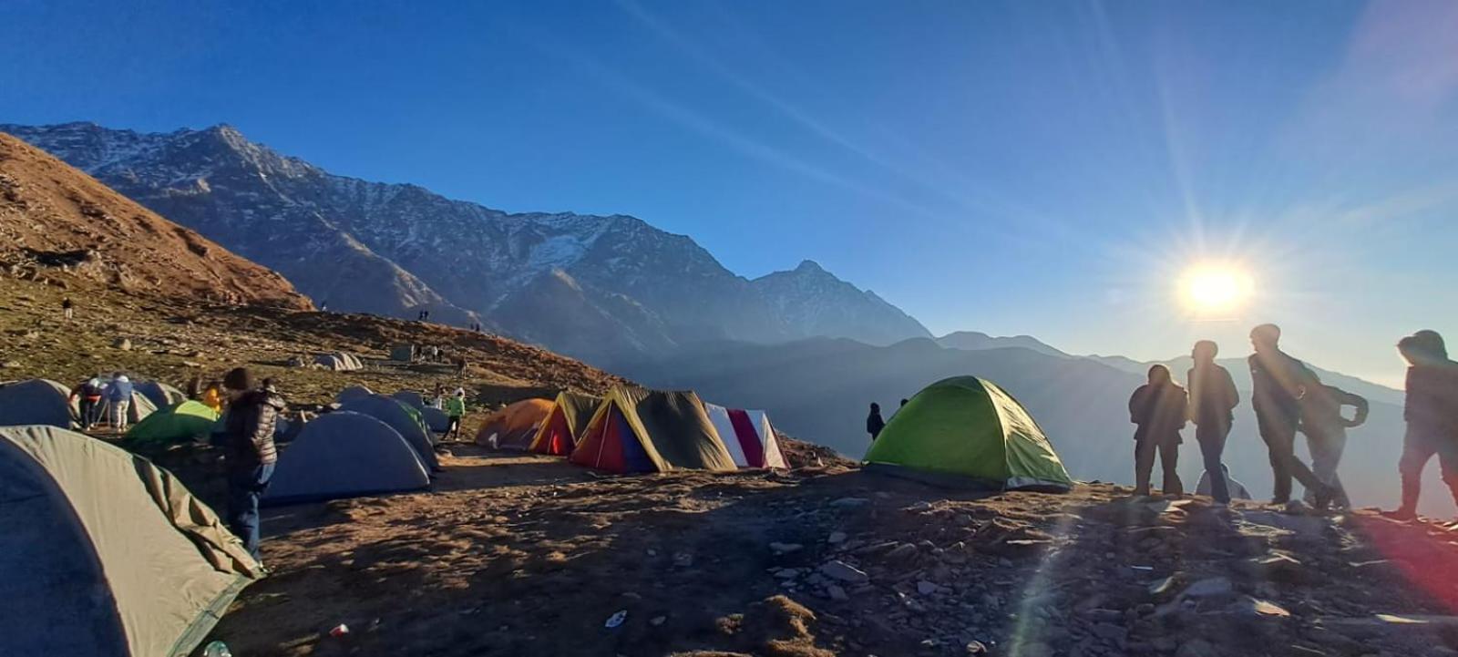 Triund Trek Hotel Dharamshala Eksteriør billede